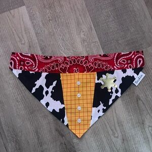Woody Toy Story Halloween Dog Bandana